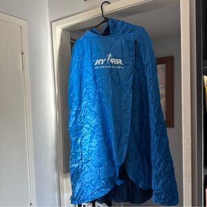 TCS New York City Marathon Fleece-Lined Hooded Poncho Jacket
